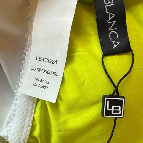 NWT La Blanca Womens Setting Sun Tank One-Piece Swimsuit in Multi Rainbow Size 8 - Picture 9 of 13